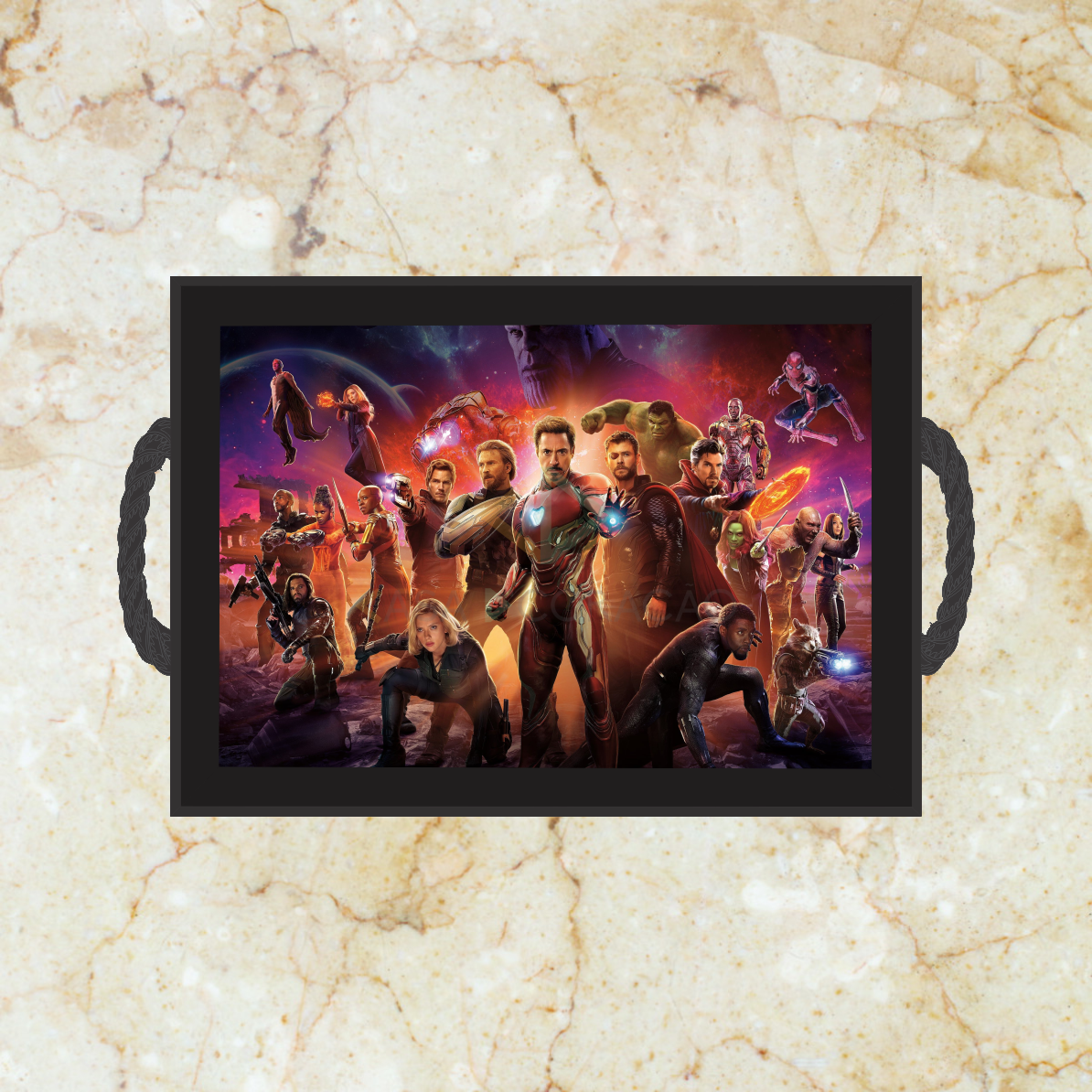 10054 - Bandeja Decorativa - Vingadores