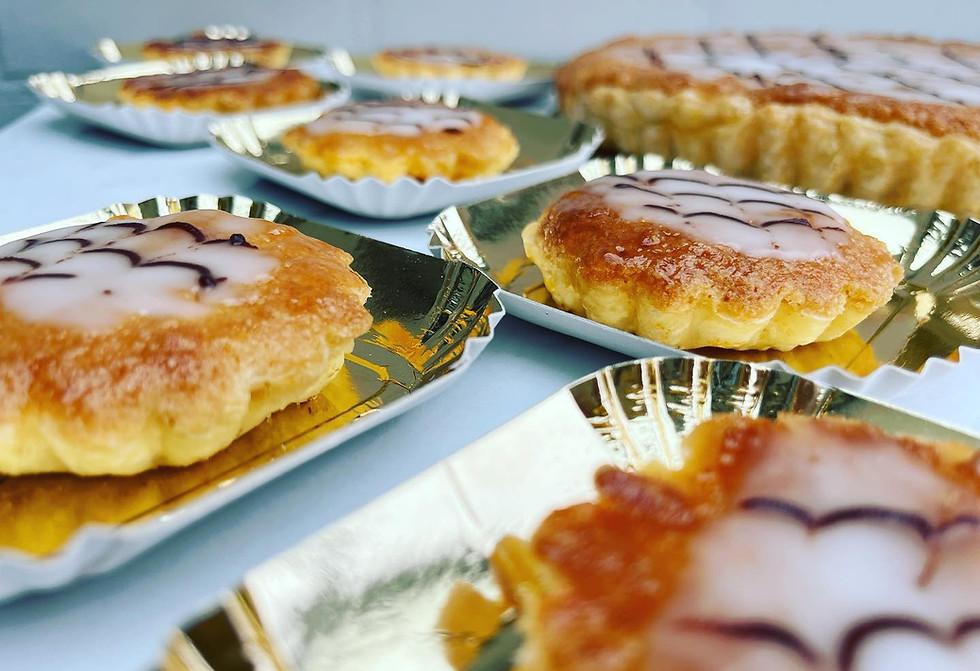 frangipanetaart (buffetportie)