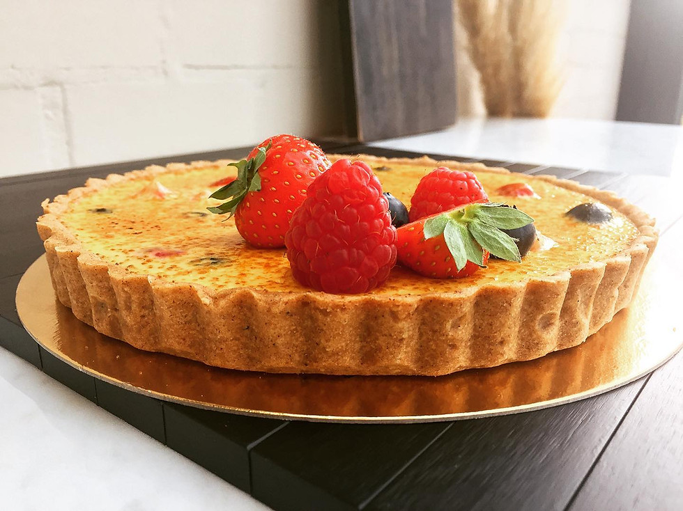 Crème Brûléetaart