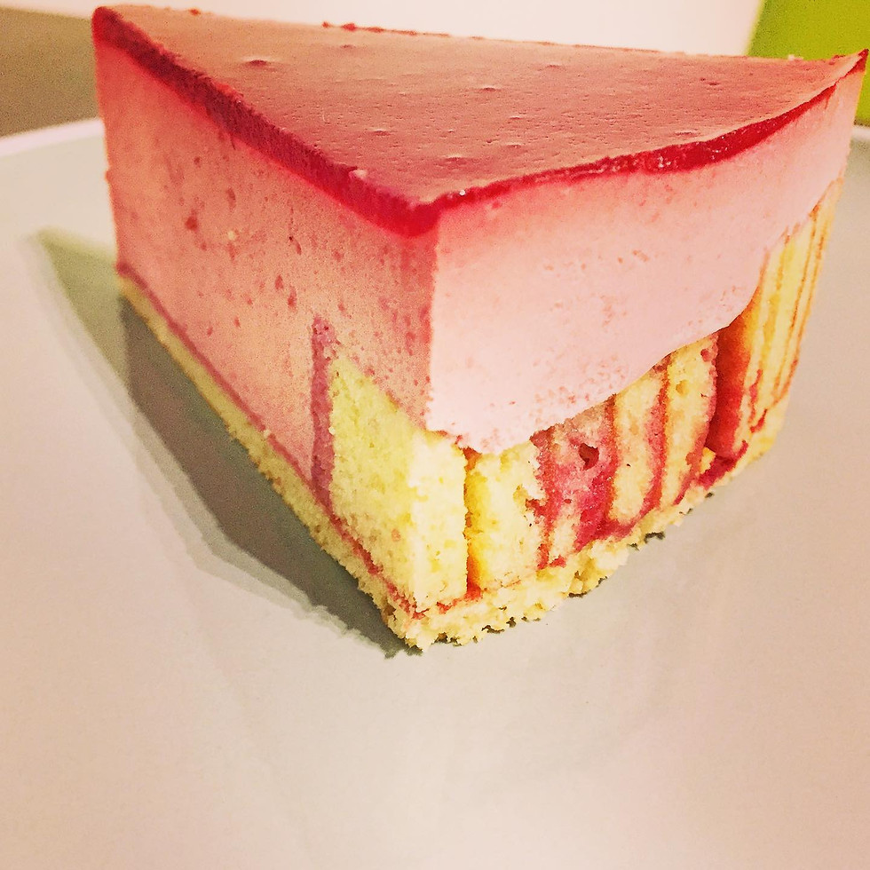 Frambozenbavarois