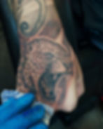 Hand tattoo