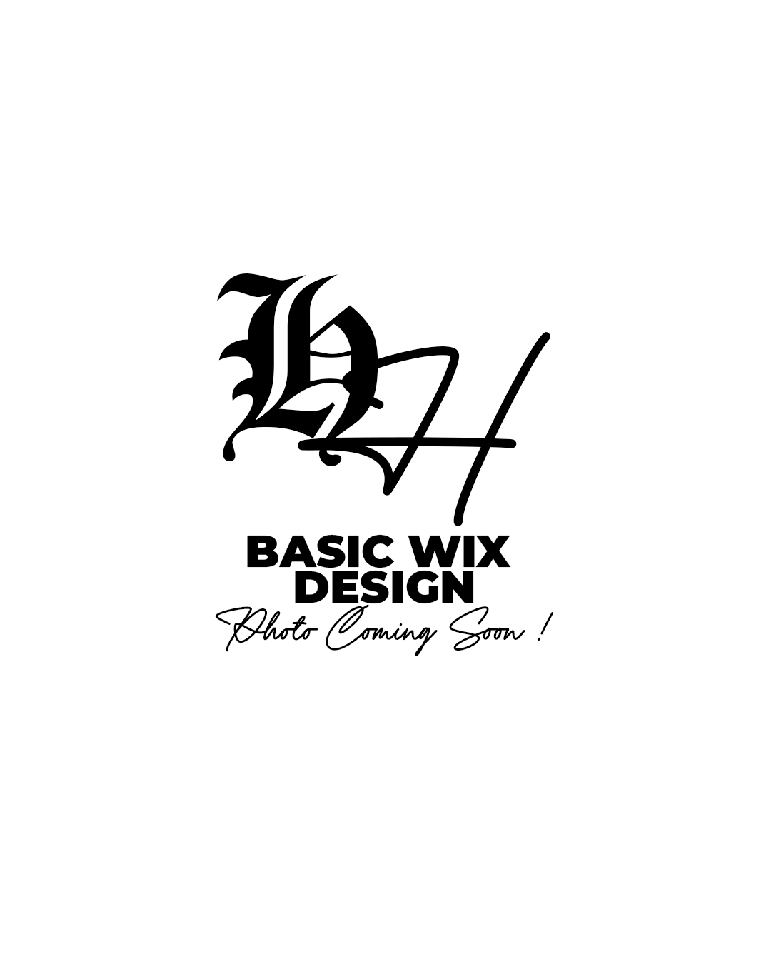 Basic Wix Website Design