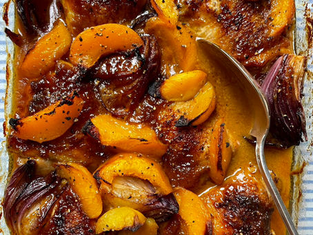 Chicken & Peaches