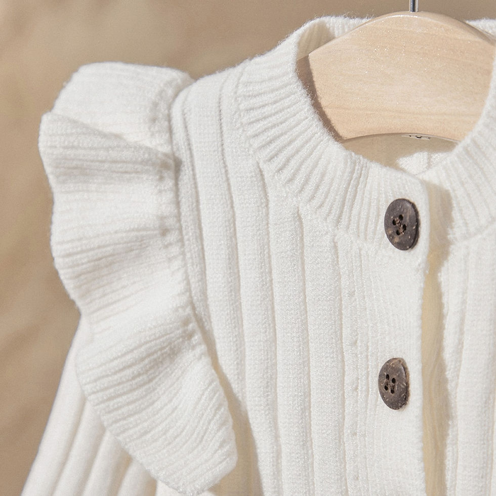 Thumbnail: HAVEN KNIT ONESIE - VANILLA