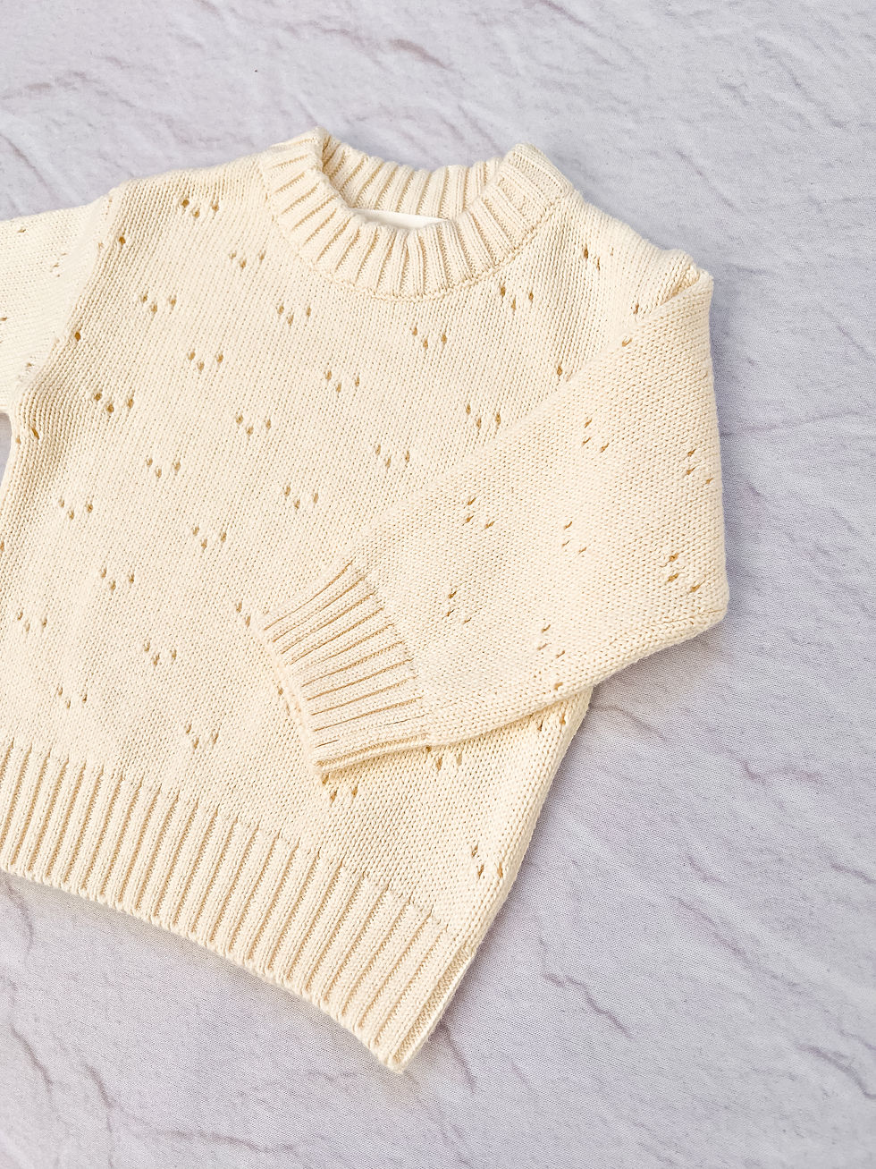 Thumbnail: Toasty Pointelle knit