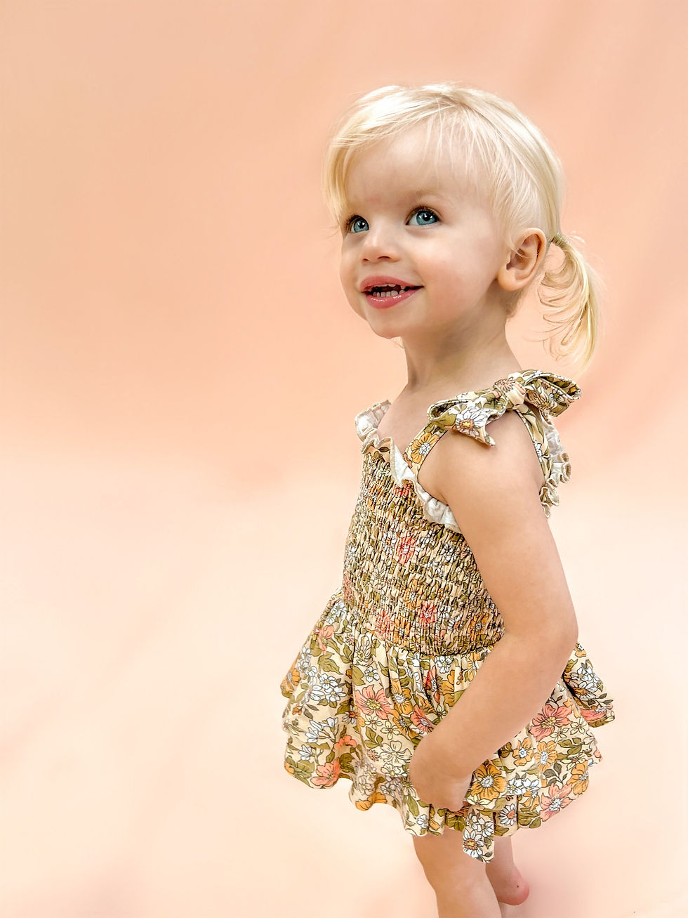 BOWIE ROMPER DRESS - TODDLER