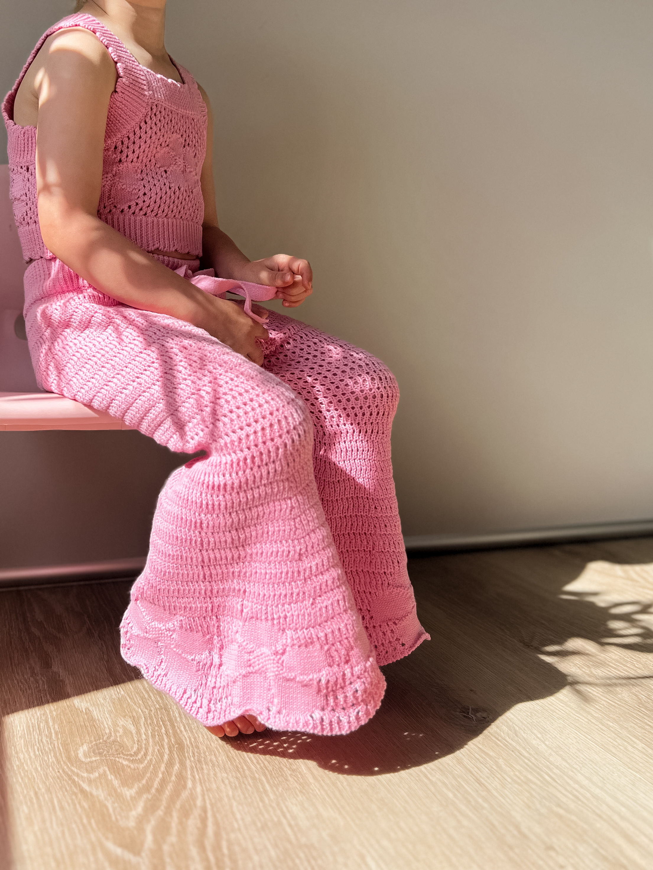 Twiggy Flares - COTTON CANDY