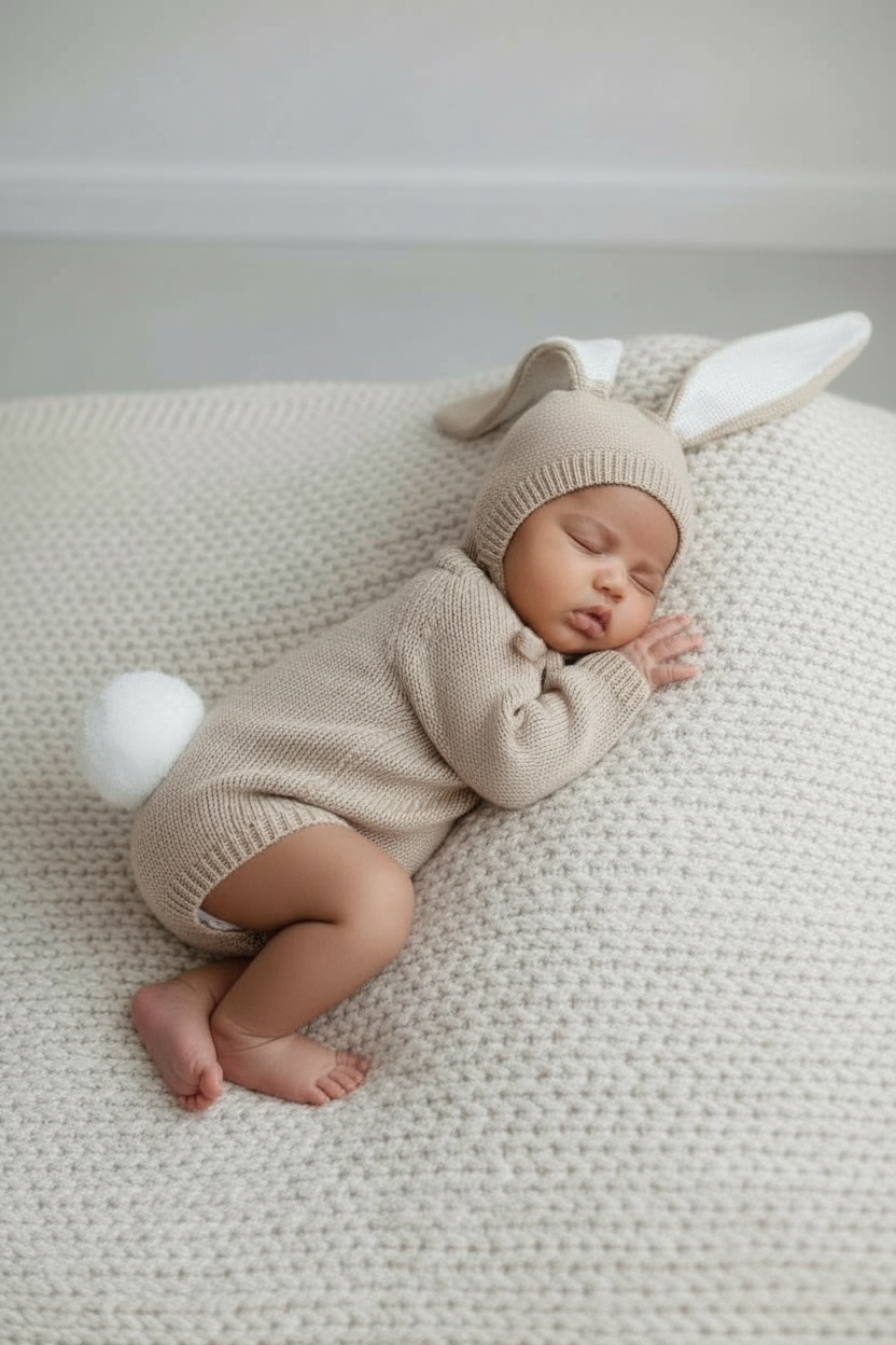 Thumbnail: Toasty Bunny Romper