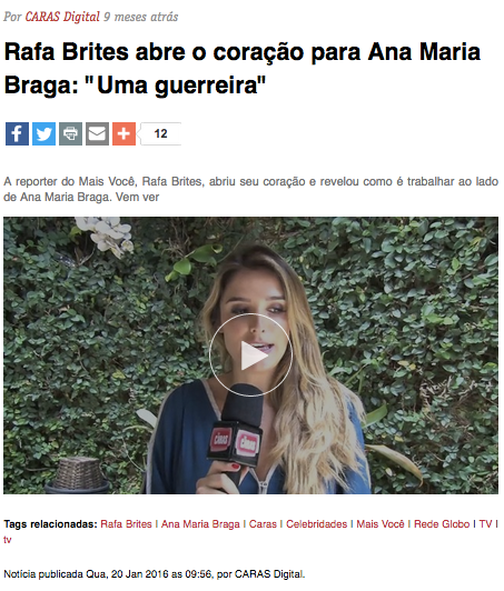 Tá na Web - Tá na Caras