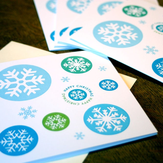Thumbnail: Christmas Snowflakes 6-pack