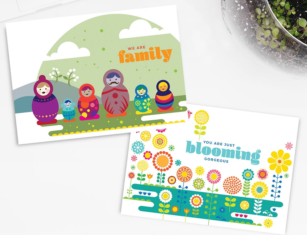 We are family & Blooming gorgeous