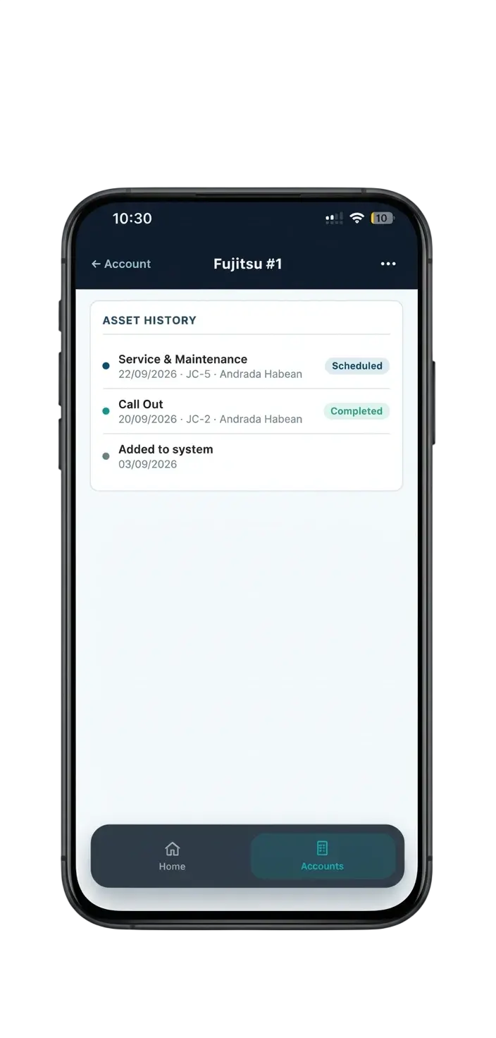 HVAC/R Asset Management Software