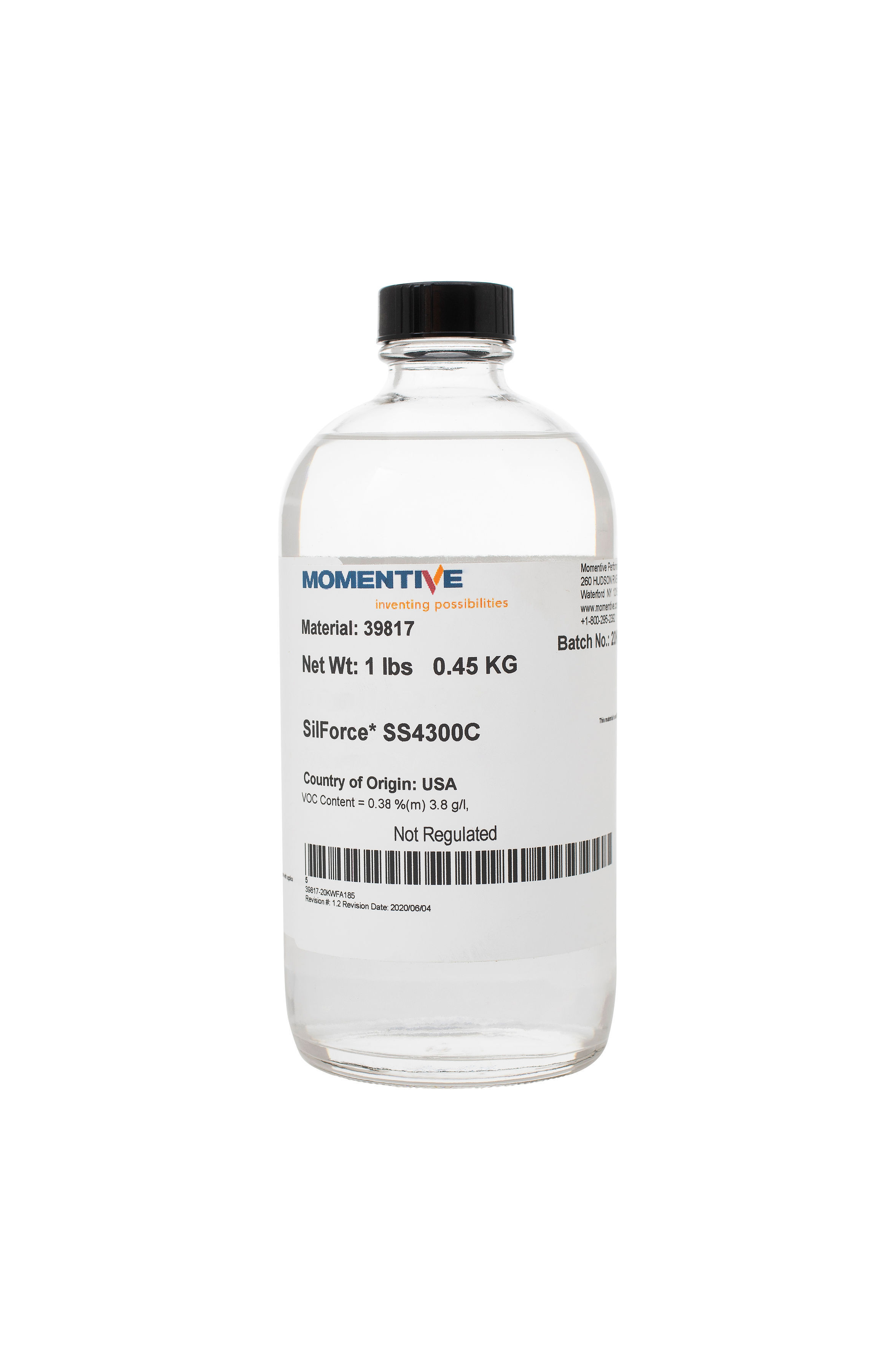 Silforce SS4300C Clear Bottle (454gr)