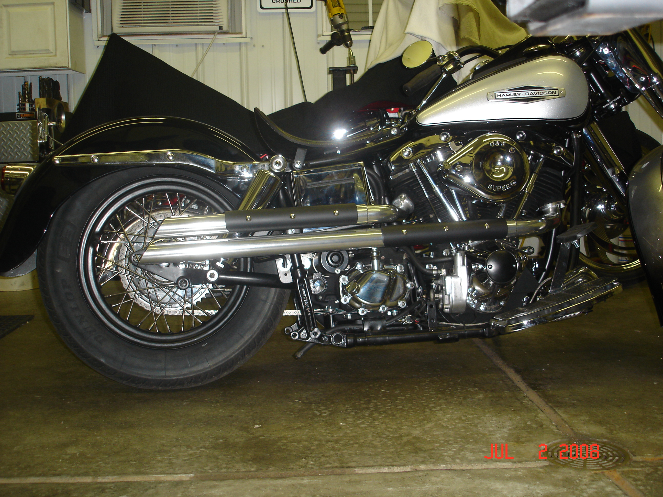 Shovel Head Exhaust