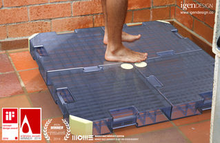 Colombiano diseña novedoso sistema para aprovechar el agua de la ducha