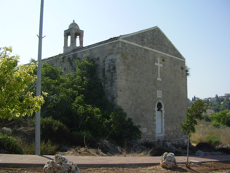 Abandoned Roman Catholic Church in Al Bassa