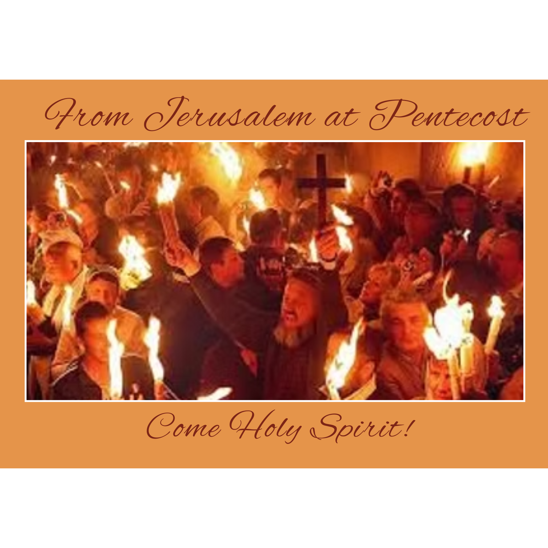 Pentecost Blessings Card
