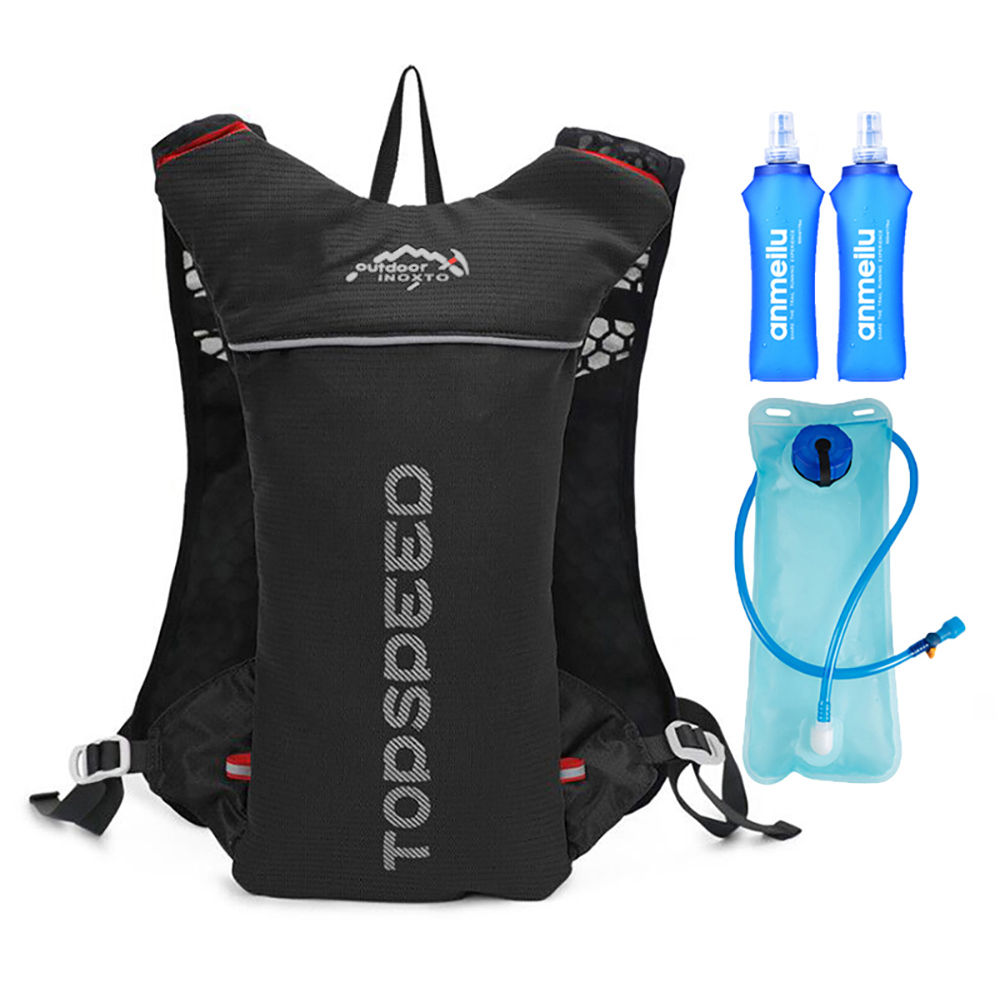 Outdoor Trail Running 5L Ultralight Backpack Hydration Jogging Vest Men Breathab
