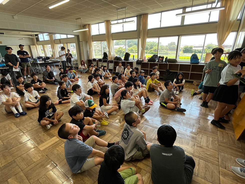 子供リーダーがまとめます