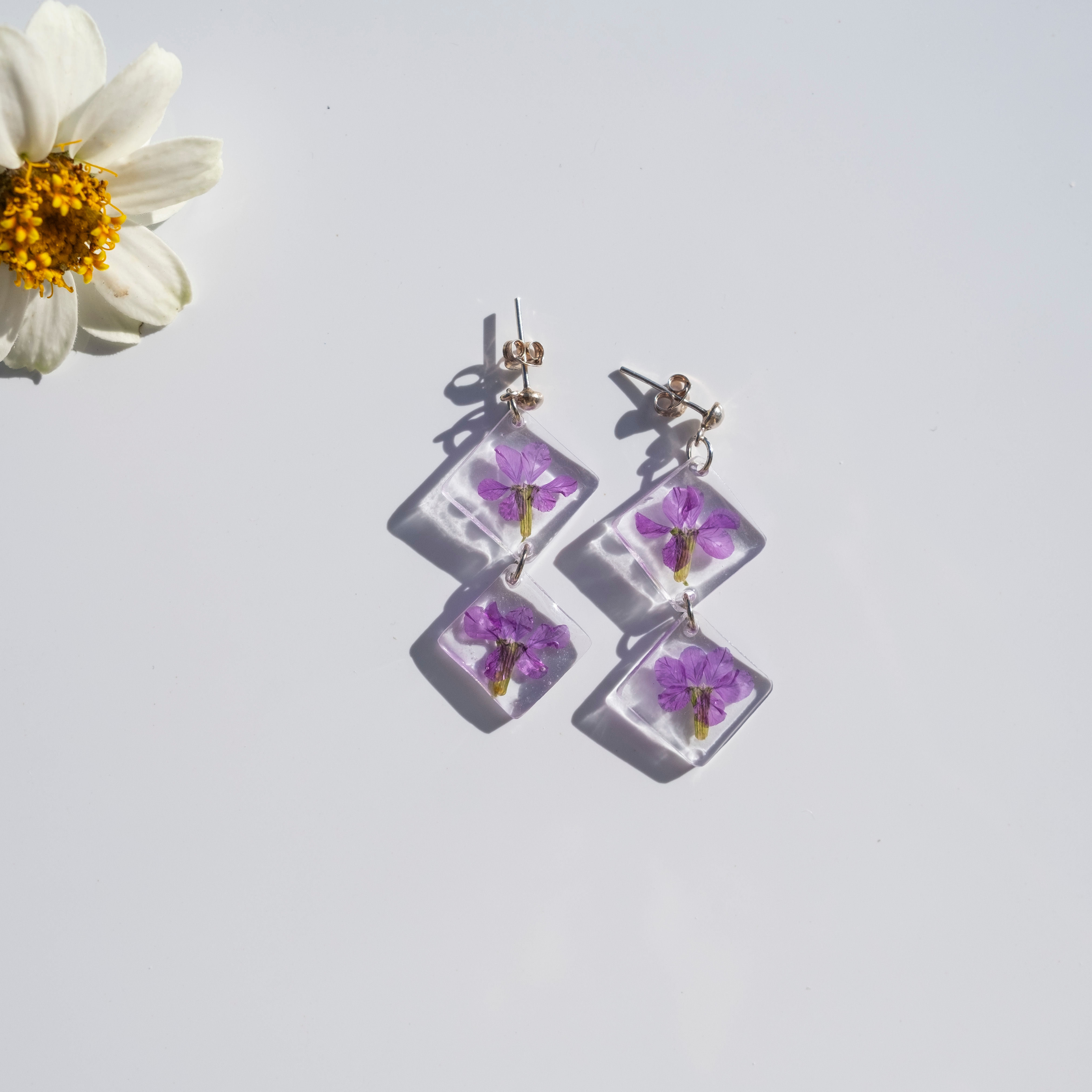 Purple Cuphea Flower - Double Drops