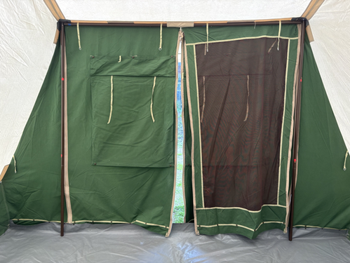 De Waard Jan van Gent twin mast 4 Berth Dutch Pyramid Tent