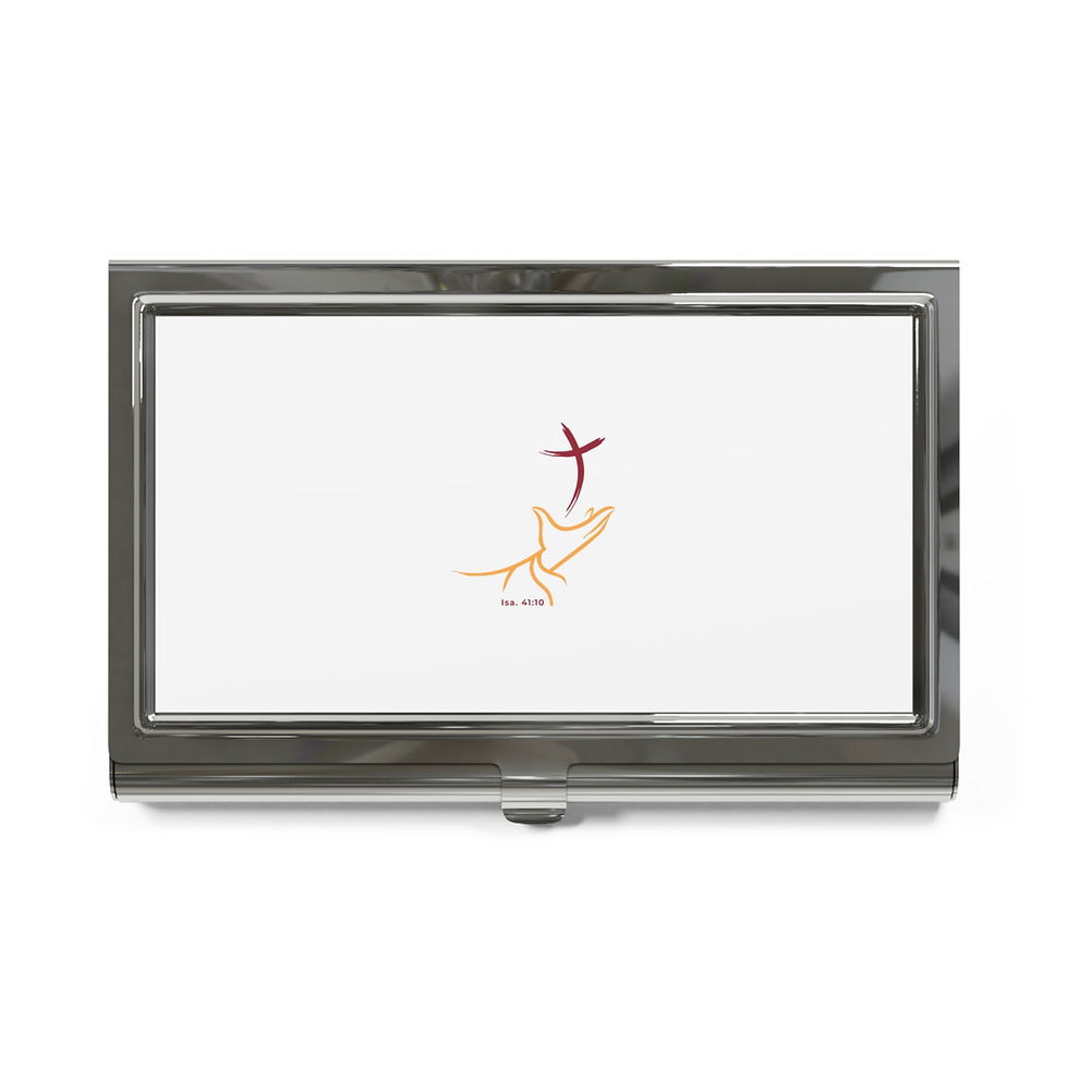 All About Him Business Card Holder