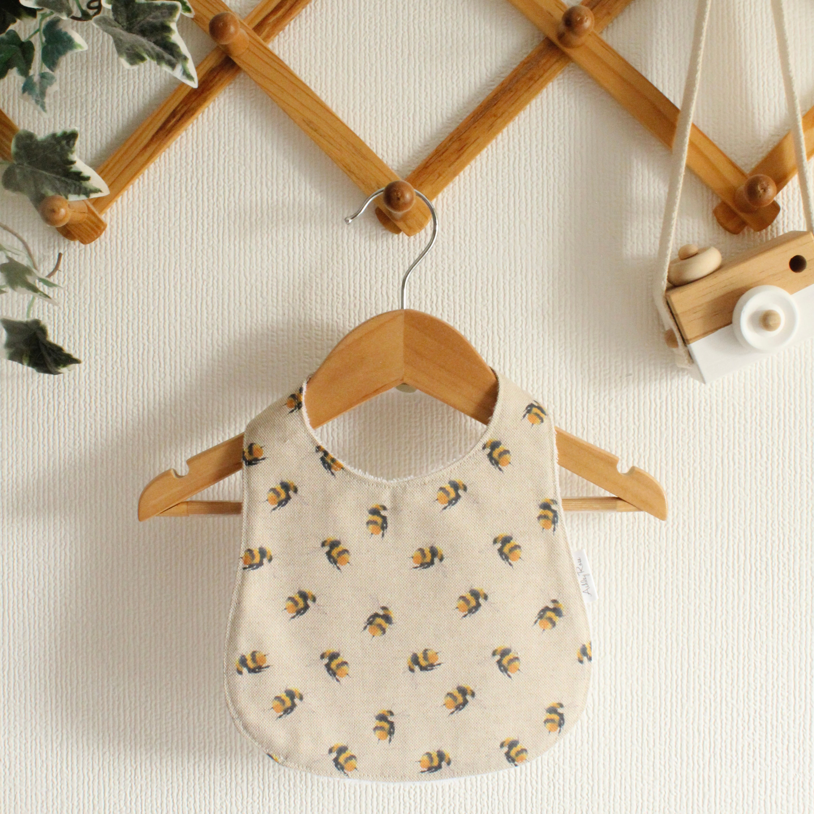 Bumble Bee Print Bib
