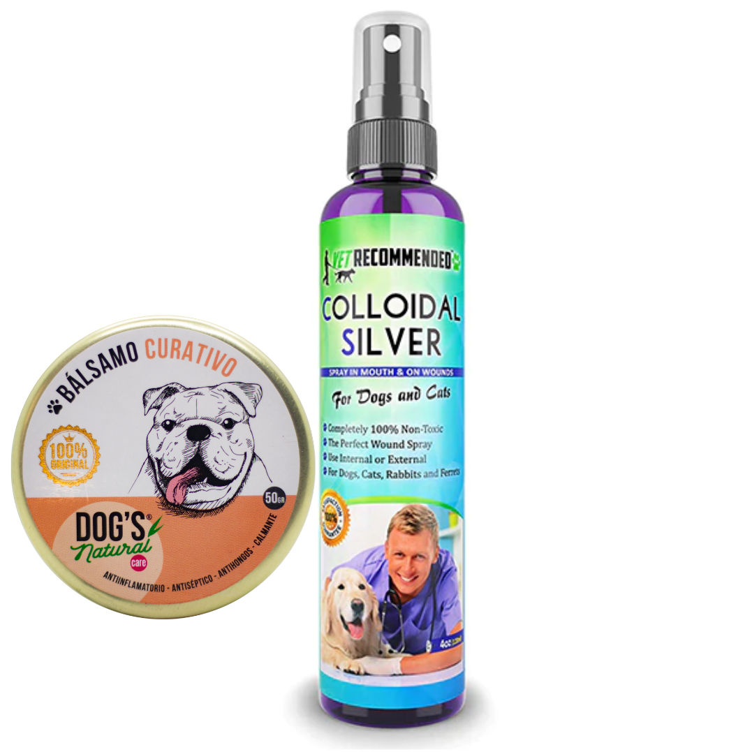 Kit Curativo 60gr + Plata coloida