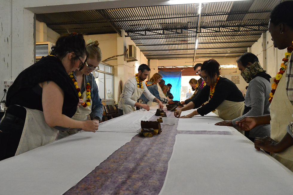Block Print workshop for University & Arts Students pic-2.JPG