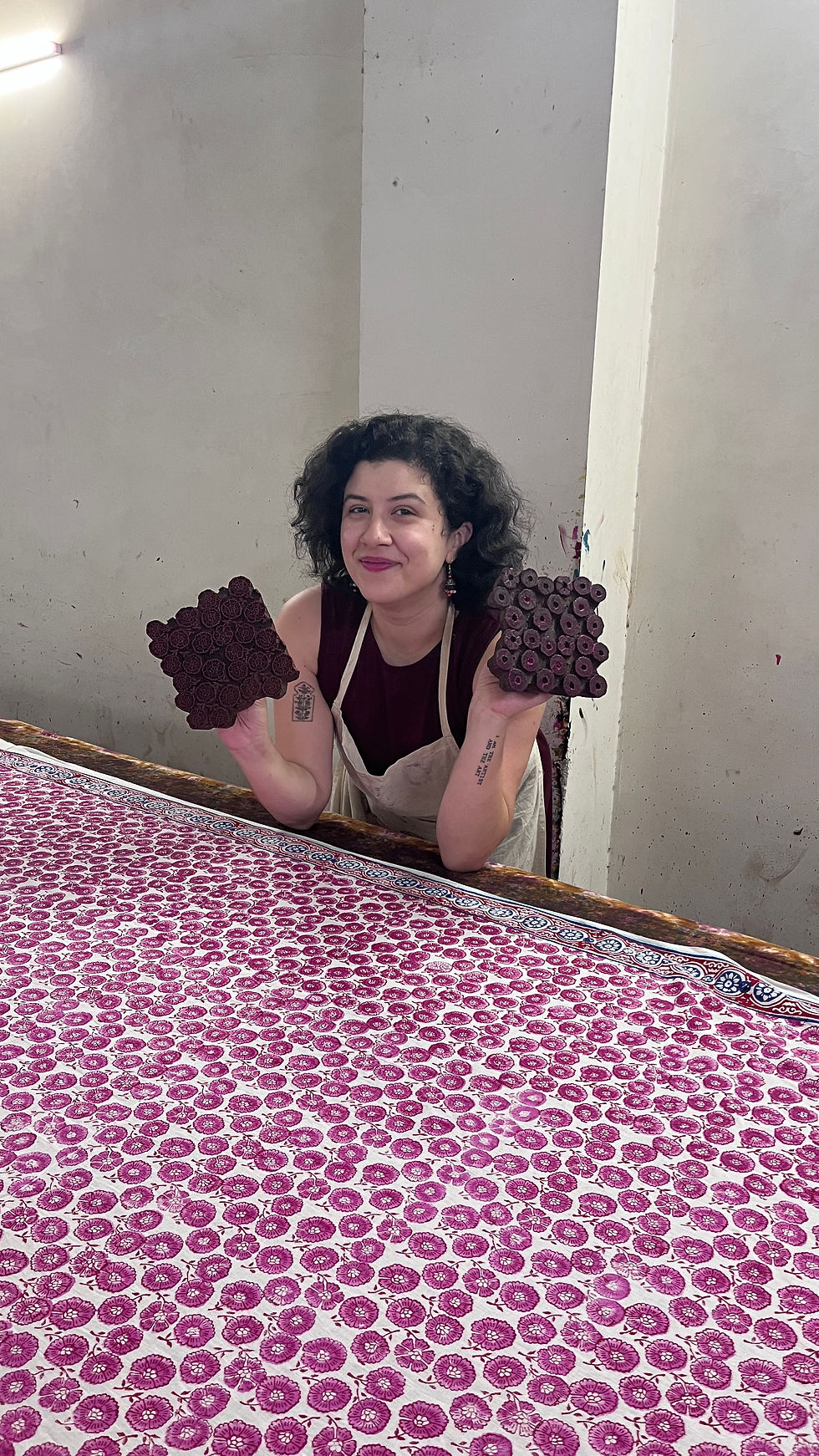 Block Printing Workshop for Travelers-Small Group & Solo Travelers