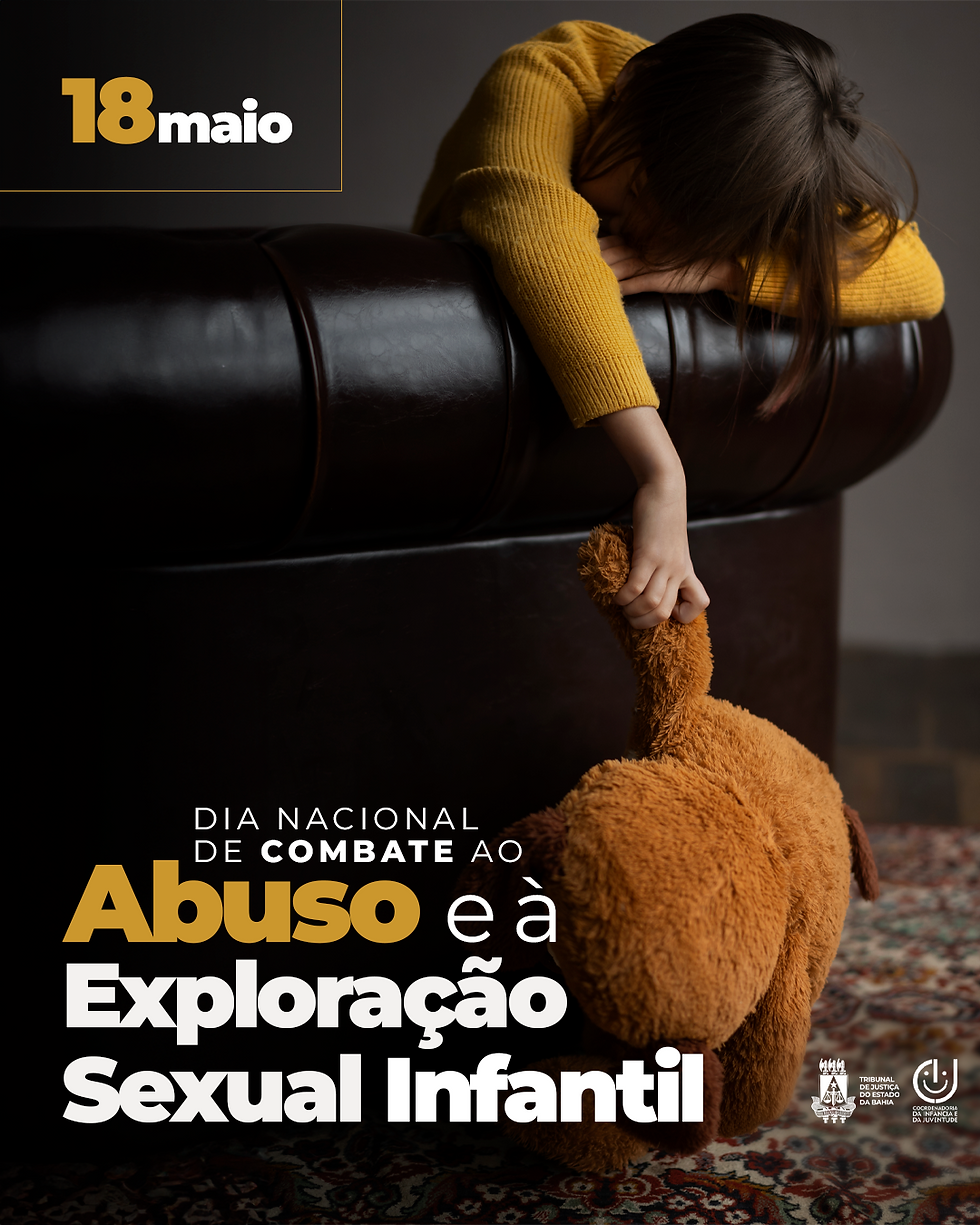 Card - Dia Nacional de Combate ao Abuso e à Exploração Sexual Infantil