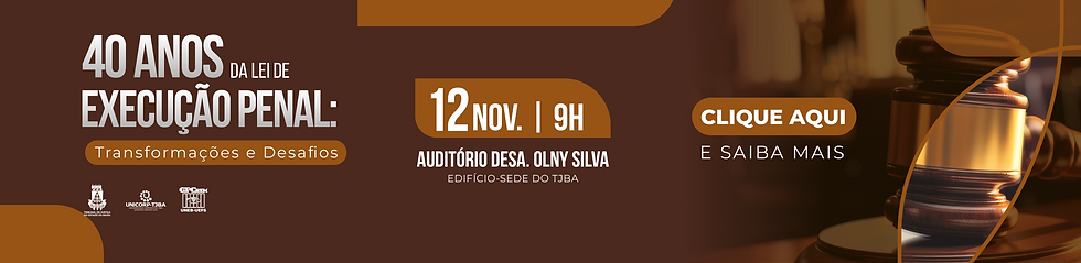 Banner- 40 anos da lei de execução penal