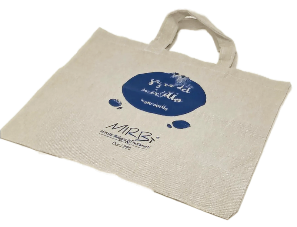 Miniatura: Shopper in juta Mirbì® - Sagra del Mirtillo