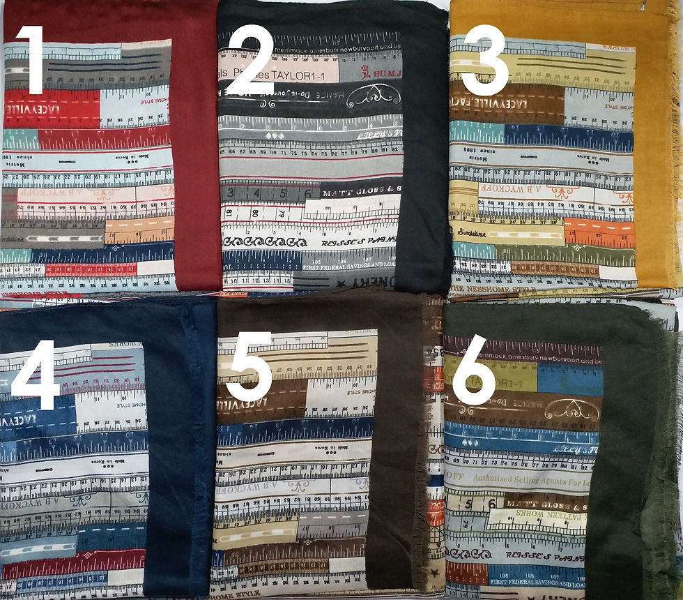 Thumbnail: Pashmina Rawis Viscose Azzura Scarf Motif Angka -Back to School Series