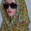 Thumbnail: Pashmina Katun Motif Pita Kecil Beige