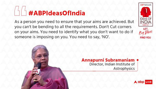 ‘Women shouldn't shy away from seeking support; it's impossible to do everything alone,’ says ISRO Deputy Director Nandini Harinath at Ideas of India Summit 3.0