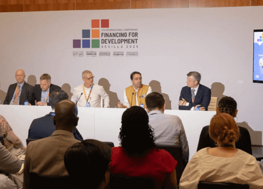 Shri Jayant Chaudhary emphasises on India’s successful models in Outcome-Based Financing at United Nation’s Fourth International Conference on Financing for Development in Spain