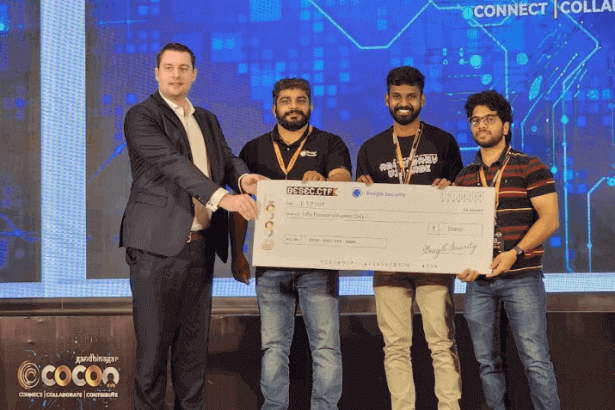 UST secures first three places at the Capture the Flag (CTF) competition at India’s prestigious cybersecurity event - c0c0n 2024
