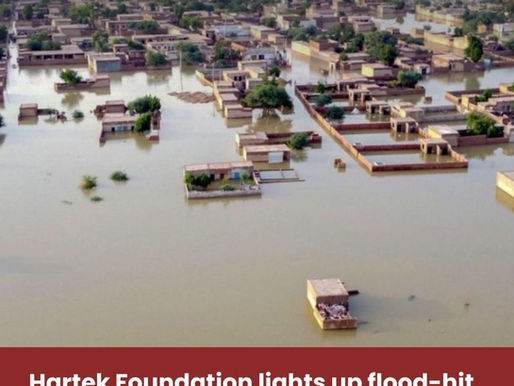 Hartek Foundation lights up flood-hit Punjab with 500 solar Lights