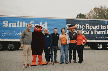 Smithfield Commonwealth Clash marks its fourth year of food donations for Virginia communities with over 250,000 servings of protein