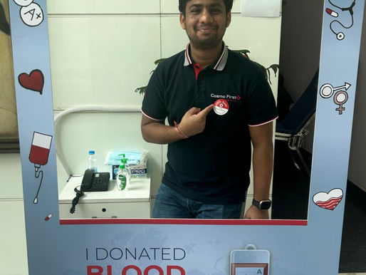 Gifting new life: Cosmo Foundation thanks donors for selfless blood donation