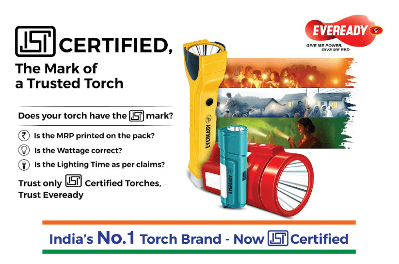 India’s no.1 flashlight manufacturer Eveready Industries receives BIS certification for TEFCO facility
