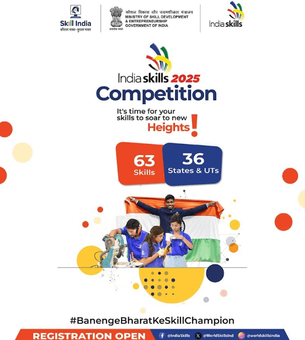 IndiaSkills 2025 registration kicks off Search for nation’s top talent begins