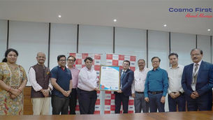 Cosmo First achieves globally recognised Information Security Management System Certificate - IS0/IEC 27001:2022