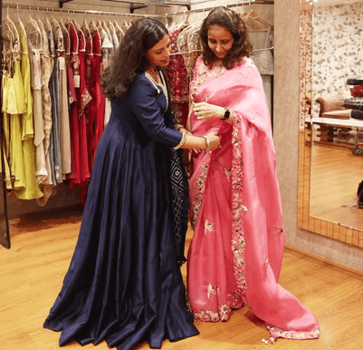 Ghunnghat The mother-daughter-in-law duo changing the face of indo-western style