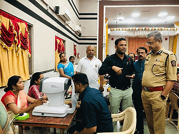 Jijau Foundation organises Free Mega Health and Eye Check-up Camp for Thane police force and their families