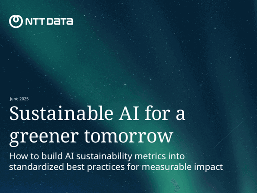 AI’s growing demand for resources is unsustainable; NTT DATA paper calls for action and offers solutions