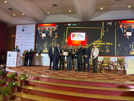 Hero Future Energies’ green hydrogen project for industrial decarbonisation recognised at Aegis Graham Bell Awards