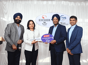 TVS SCS wins new business deal for Eicher’s bus facility in Baggad