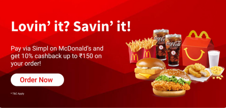 Simpl partners with McDonald’s India to enable a seamless 1-tap checkout experience for customers